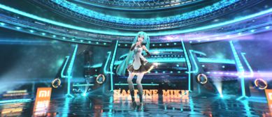 小米手机初音纪念限量款发布广告